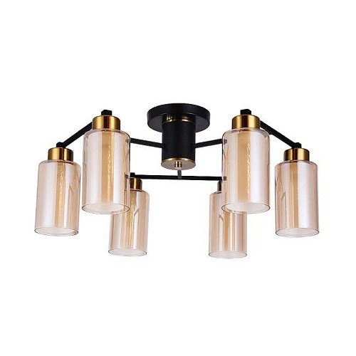 A7027PL-6BK Потолочная люстра Arte Lamp Leo A7027PL-6BK