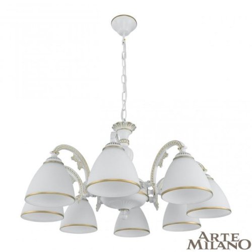 340837/8 WT+G Подвесная люстра Arte Milano Am340837 340837/8 WT+G