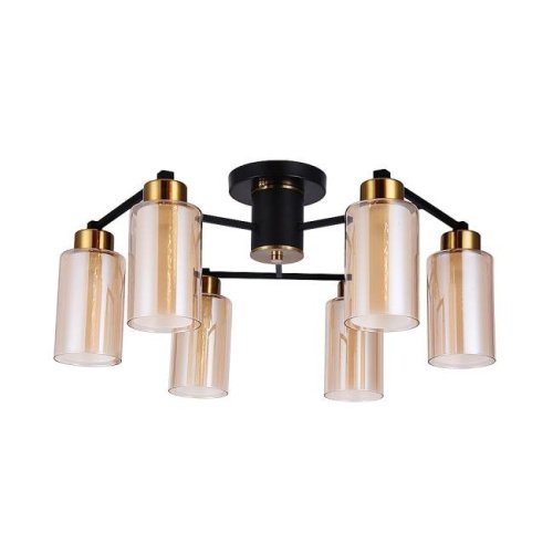 A7027PL-6BK Потолочная люстра Arte Lamp Leo A7027PL-6BK