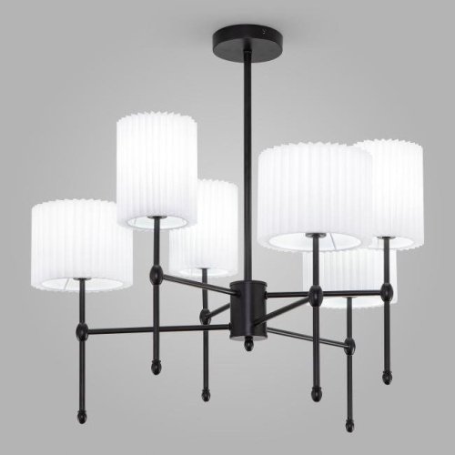 Потолочная люстра Eurosvet Notturno 60162/6 черный Smart