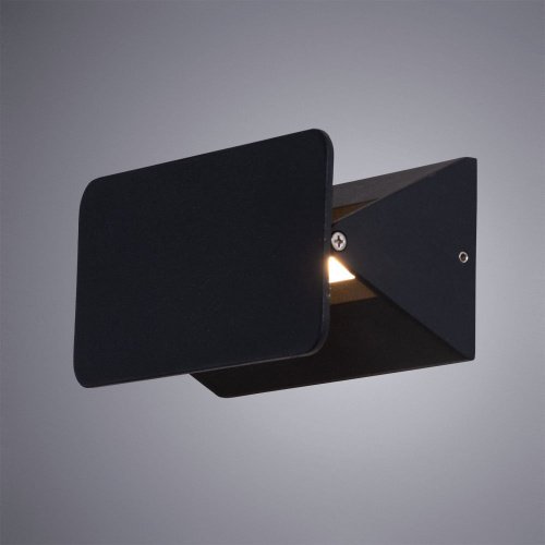 Уличный LED настенный светильник Arte Lamp Elvin A6164AP-1BK