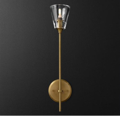 8614W/D gold Настенное бра Delight Collection Torche De Verre 8614W/D gold
