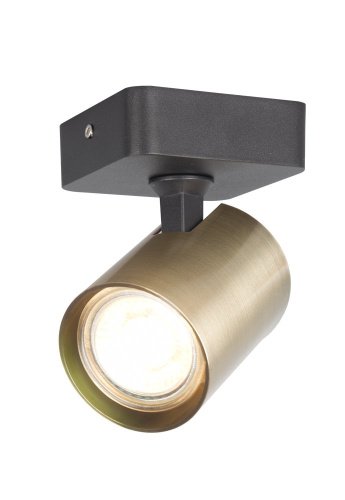 CLT 017CW1S BL-BZ Светильник спот Crystal Lux Clt 017 CLT 017CW1S BL-BZ
