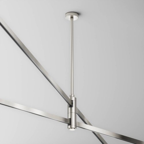 Крепление потолочное Medium двойное 300мм Maytoni Accessories for tracks Flarity TRA158C-D1-PT