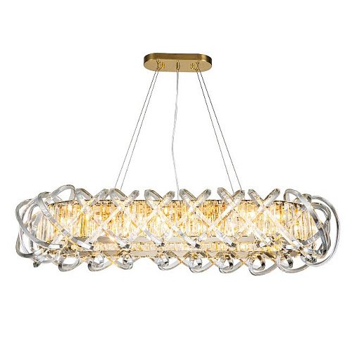 V000400 Подвесная люстра Indigo Braccia V000400 12007/12PL Gold
