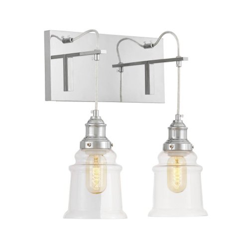 Настенное бра Lumina Deco Moletti LDW 6844-2 CHR+PR