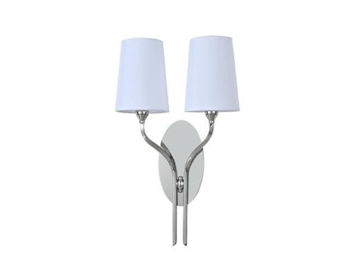 Настенное бра Newport Sara 3554/A nickel