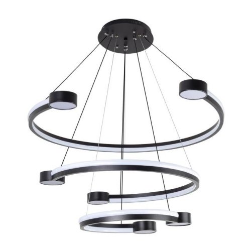 L7100-3 BK Подвесная люстра L LED4U L7100-3 BK