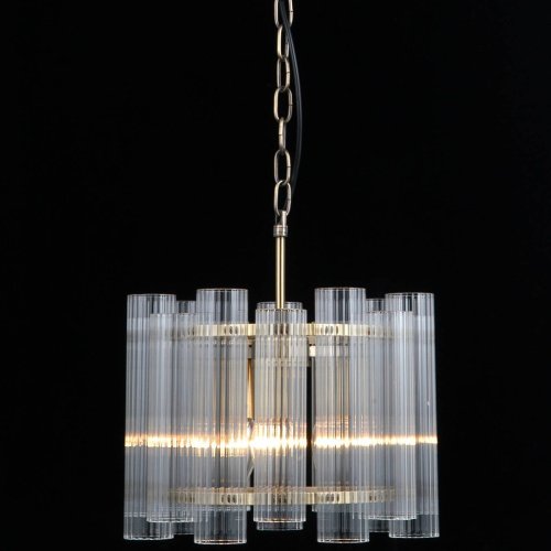 Подвесная люстра ILLUMICO IL0686-3PSQ-24 AB LYRA