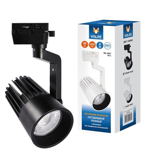 Трековый светильник Volpe Ulb-q274 ULB-Q274 40W/4000К BLACK