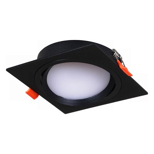Встраиваемый светильник Reluce 53026-9.0-001LD GX53 BK