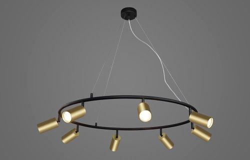 Подвесная люстра Crystal Lux Clt 015 CLT 015C8 D800 BL-GO
