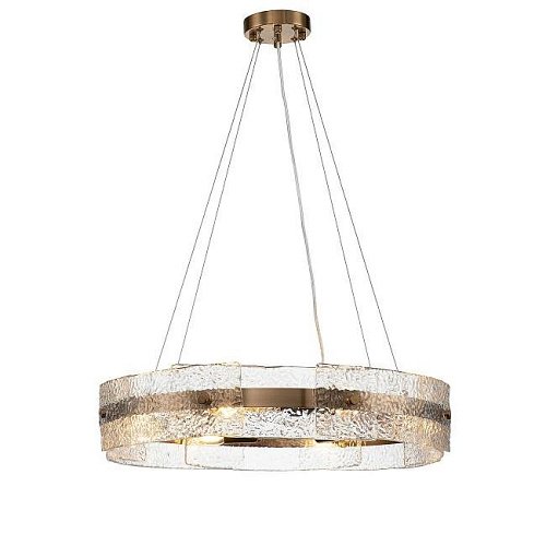 V000015 Подвесная люстра Indigo Eleganza 12019/8P Brass V000015