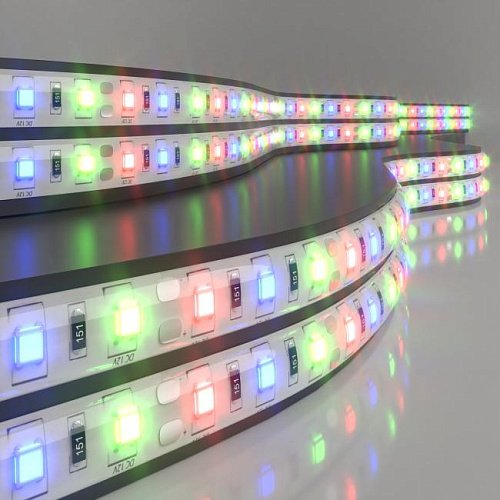 LED лента Elektrostandard Лента 12V Лента светодиодная 60Led 14,4W IP65 мульти (5050 12V 60Led 14,4W IP65 RGB) a034876