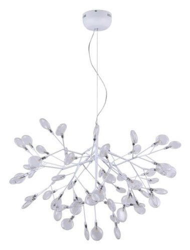 EVITA SP63 WHITE/TRANSPARENT Подвесная люстра Crystal Lux Evita EVITA SP63 WHITE/TRANSPARENT