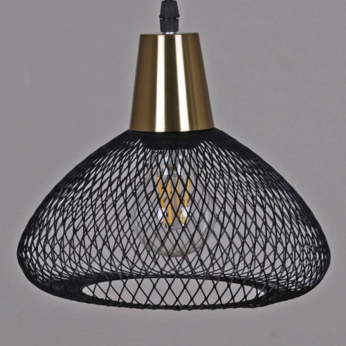 Подвесной светильник Reluce 03204-3.9-01 BK+COPPER