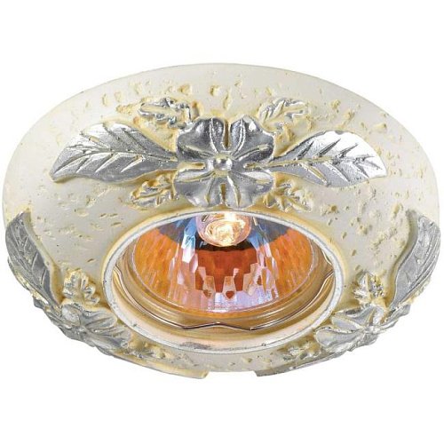 Встраиваемый светильник с цветочками Sandstone 369572 Novotech