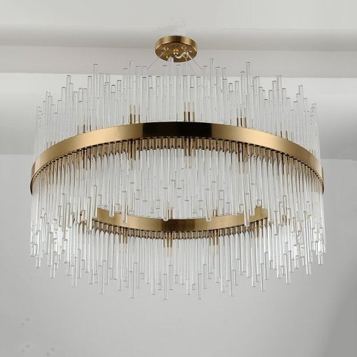 KR1209P-12 brass Подвесная люстра Delight Collection KR1209 KR1209P-12 brass