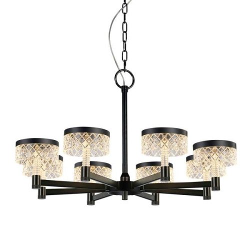 MD21020075-8A matt black Подвесная люстра Delight Collection Diamond cut MD21020075-8A matt black