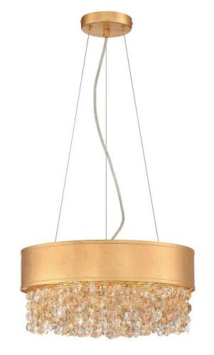 fabian 1554.5 gold leaf Подвесная хрустальная люстра Fabian Lucia Tucci fabian 1554.5 gold leaf