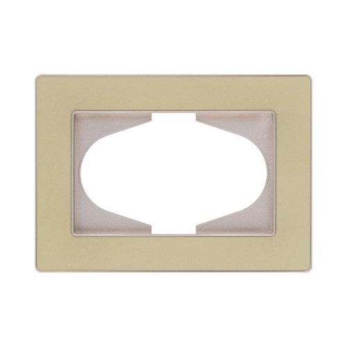 EA120GD Рамка для двойной розетки, золотой Kollinger Eleganz Acryl EA120GD