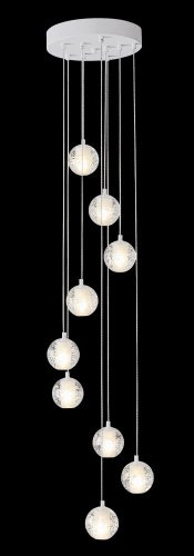 GASPAR SP9 D300 WHITE Светильник подвесной Crystal Lux GASPAR SP9 D300 WHITE