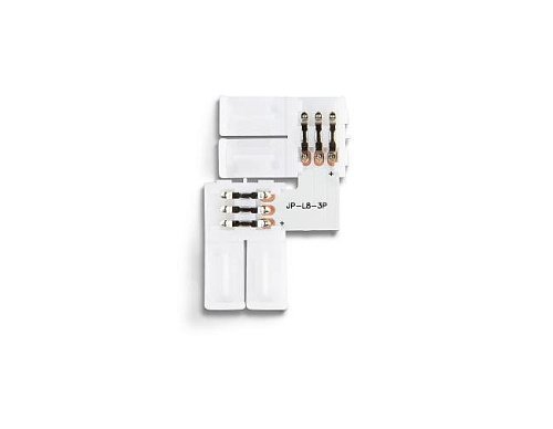 GS6601 Соединитель угловой L 2835 12/24V (3 конт.) (10шт) Ambrella LED Strip GS6601