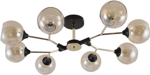 Потолочная люстра 01483-0.3-08 BK+FGD