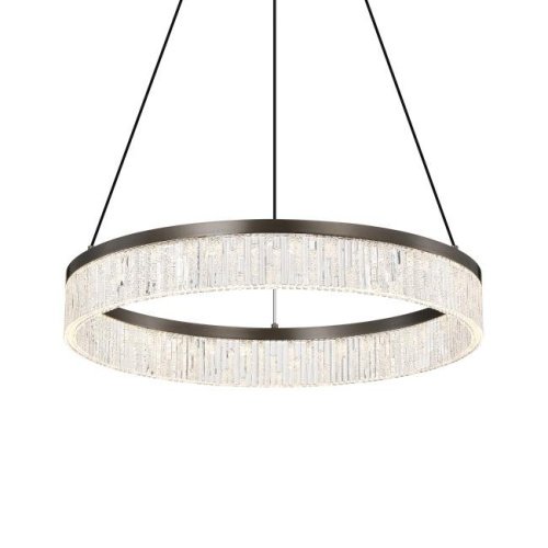 Подвесная люстра P0615 Delight Collection P0575-800A silver grey