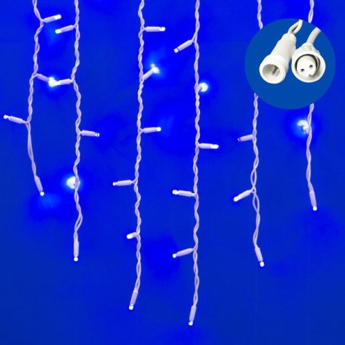 Бахрома светодиодная со статическим свечением, 3м Uniel ULD-B3010-200/SWK BLUE IP67