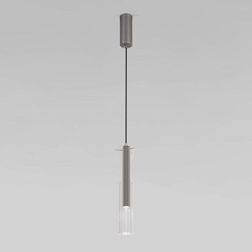 Светильник подвесной Eurosvet Swan 50254/1 LED графит