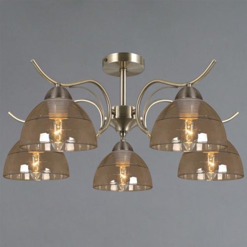 Потолочная люстра ILLUMICO IL0733-5CSQ-25 AB AREZZO