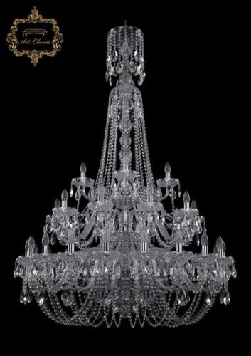 11.11.20+10+5.400.3d.XL-170.Cr.Sp Подвесная хрустальная люстра 11.11 Art Classic 11.11.20+10+5.400.3d.XL-170.Cr.Sp