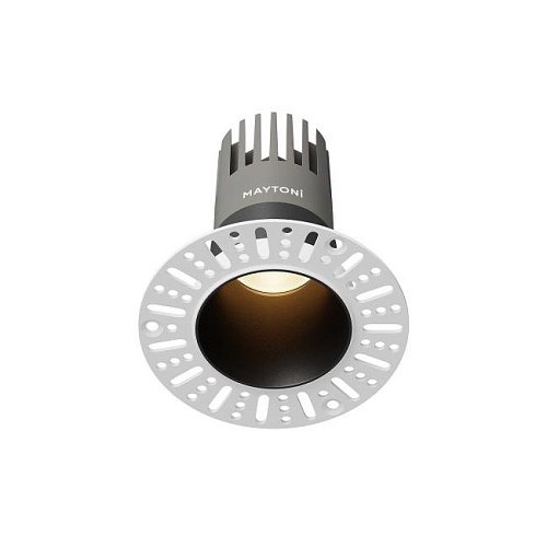 Встраиваемый светильник Maytoni Dip DL120-10W-3K-TRS-B