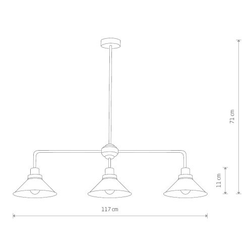 9150 Светильник подвесной Nowodvorski Craft 9150