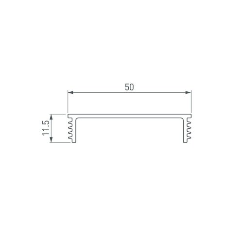 Экран для профиля Arlight Sl-Line 053901