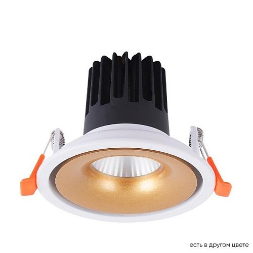 Встраиваемый светильник Crystal Lux Clt 005 CLT 005C98 WH-GO 4000K