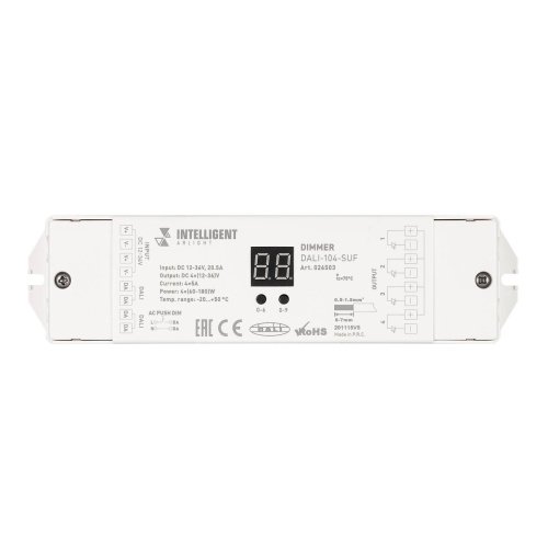 DALI диммер на 4 адреса Arlight 026503