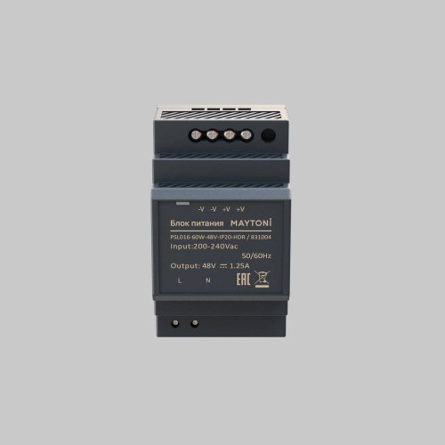 Блок питания PSL016 48В 60Вт IP20 Maytoni Блоки питания 48В 831004
