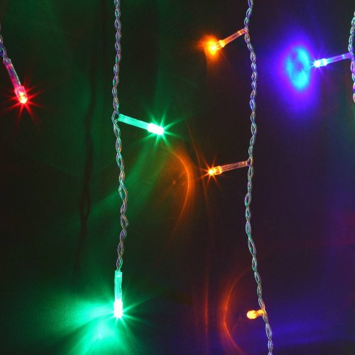 Гирлянда-дождь Eurosvet 100-001 100-001 мульти 1,8*0,5м IP20