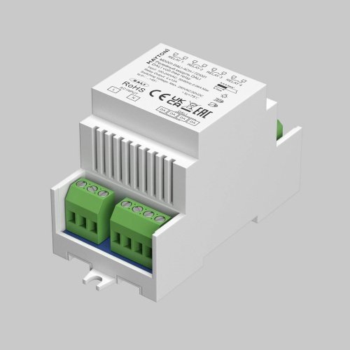 Релейный модуль DALI DT7 четырёхканальный 4x12A DIN Maytoni Модули 721021