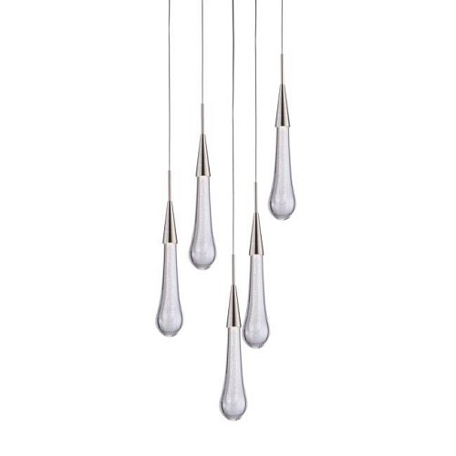 MD2060-5A satin nickel Светильник подвесной Delight Collection Pour MD2060-5A satin nickel