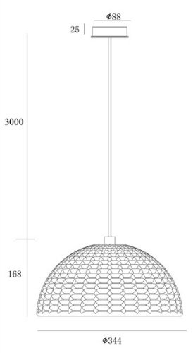 Светильник подвесной Deko-Light Basket 342143