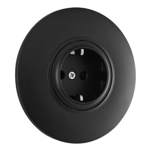 Розетка Arte Milano Set08-1 SET08-1-40-1 black