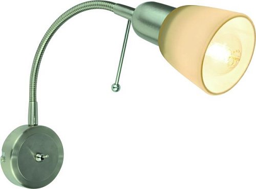 A7009AP-1SS Настенное бра с выключателем Arte Lamp Lettura A7009AP-1SS