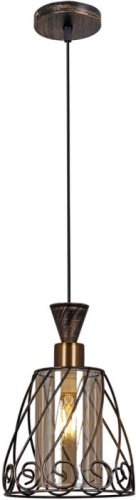 Подвесной светильник 03609-0.4-01 BK+GD