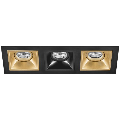 Комплект из светильников и рамки Lightstar Domino D537030703