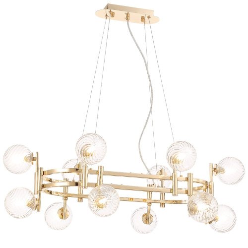 Подвесная люстра Crystal Lux Luxury LUXURY SP12L GOLD