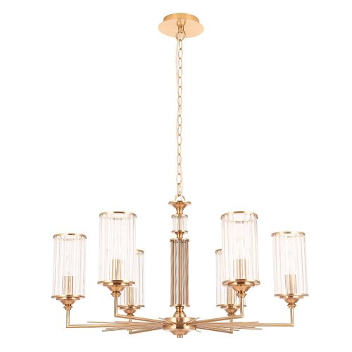 Подвесная люстра Crystal Lux Gloria GLORIA SP6 BRASS