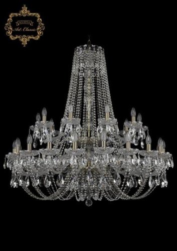 11.21.20+10.400.2d.Br.Sp Подвесная хрустальная люстра 11.21 Art Classic 11.21.20+10.400.2d.Br.Sp